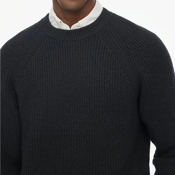 J crew Raglan shaker-stitch crewneck sweater - Picture 2 of 5